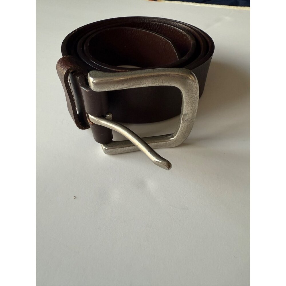 Mens Genuine Leather Buckle Belt for Jeans Pants Everyday Office Belts‎ for Men